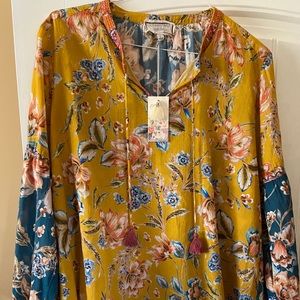 Johnny Was Peasant Blouse